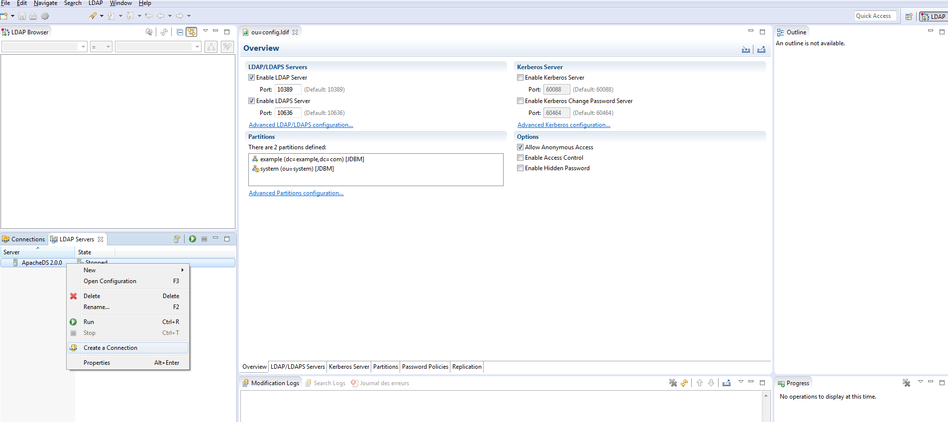 LDAP Connection
