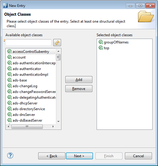 LDAP Confirmation