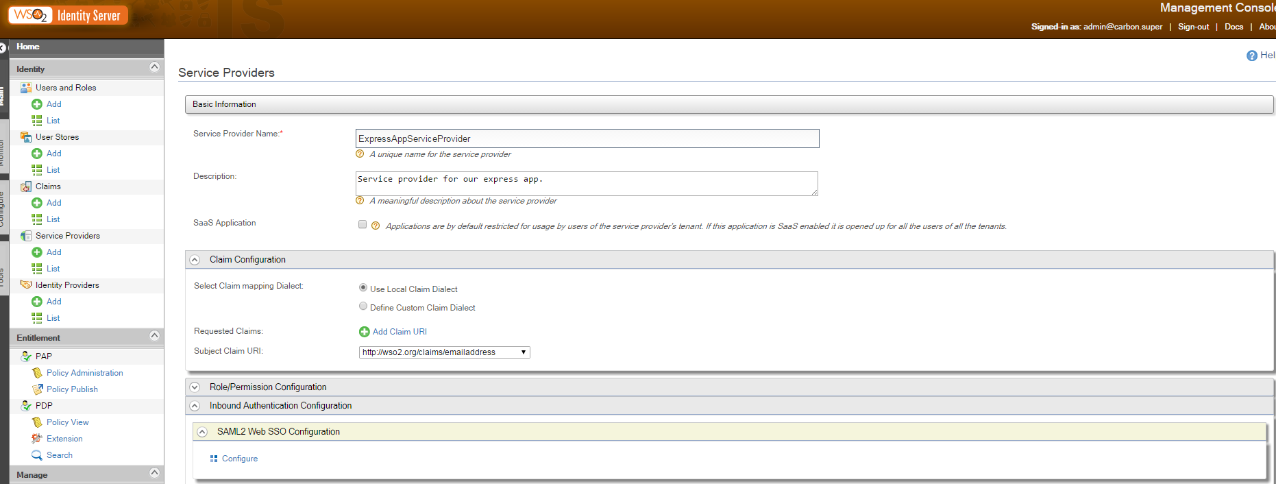 LDAP Confirmation